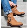 HYROD STRAP BOOT - SONIA EXTRA - CIGARE