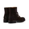 Hyrod Strap Boots - Cuir Velours - Truffe