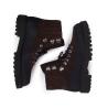 Cross Mountain Elast Boots - Gomme/Cuir velours - Noir/Truffe