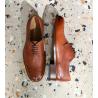 Axel Perfo Derby - Cuir Retro Mat - Whisky