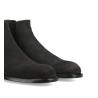 Boot chelsea Axel - Cuir velours - Gris anthracite