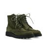 Lace-up boot James - Smooth calf leather/Suede leather - Khaki