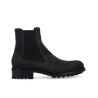 Hyrod Boot chelsea - Cuir velours - Gris anthracite