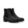 Hyrod Boot chelsea - Cuir velours - Gris anthracite