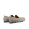Jones Loafer - Suede snake print leather - Taupe