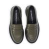 Loafer - Jackson - Shiny glazed leather - Olive