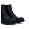 Jodhpur Chelsea boot - Hyrod - Washed embossed python leather - Black