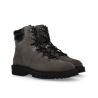 Boot Hiking à lacets - Cross - Cuir velours/Cuir nappa - Anthracite