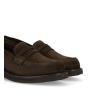 Loafer - Jackson - Suede leather - Dark brown