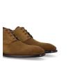 Derby - Romain - Smooth calf leather - Chestnut brown