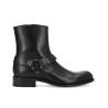 Other image of Zipped boot with harness - Kentucky - Smooth leather - Black