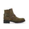 Other image of Zipped boot with double buckle - Hyrod - Suede leather - Khaki